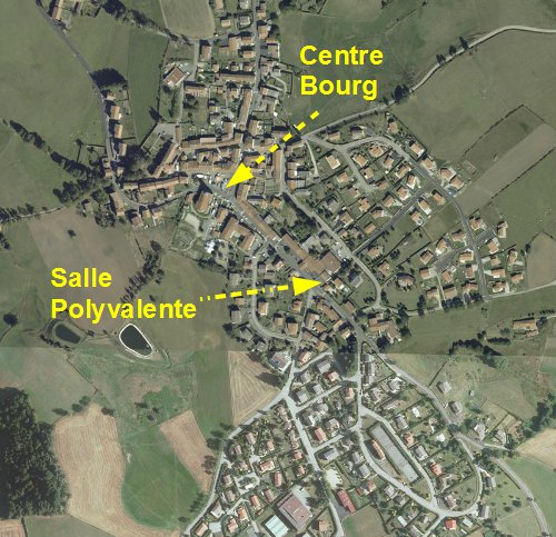 accès à Jonzieux Contact Virade de l'espoir, à Jonzieux, Loire